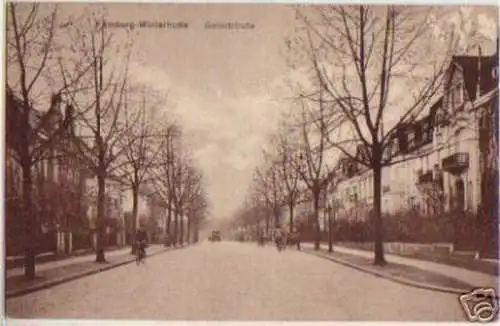 15487 Ak Hamburg-Winterhude Gellertstraße um 1910