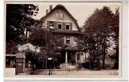 10397 Foto Ak Lübbenau Hotel und Restaurant 1934