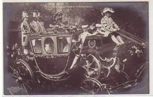 50076 Foto Ak Berlin Brautwagen der Prinzessin um 1905