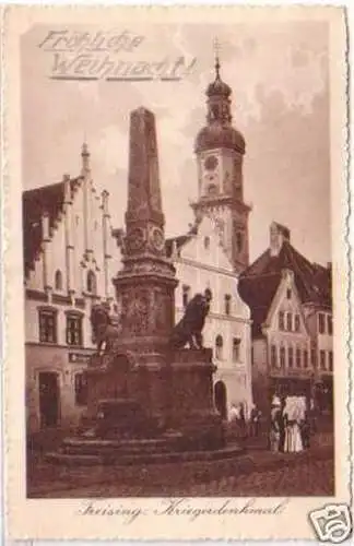 20712 Feldpost Ak Freising Kriegerdenkmal 1914