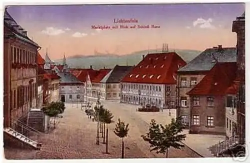 17400 Ak Lichtenfels Blick auf Schloß Banz 1925