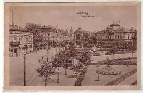 16624 Ak Bamberg Schönleinplatz 1924