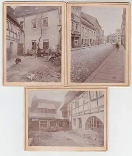 25160/3 Original Fotos Arras bei Geringswalde Fachwerkhaus um 1910