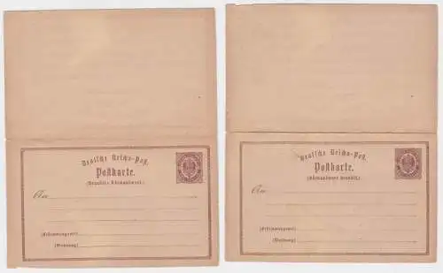 97110 DR Ganzsachen Postkarte P4 mit Plattenfehler