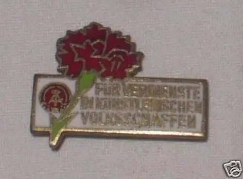 DDR Abzeichen für Verdienste im künstl. Volksschaffen