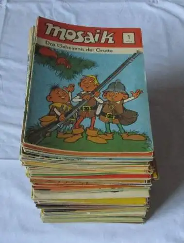 Mosaik Abrafaxe 1/1976 bis 04/1990 komplett 172 Hefte (158600)