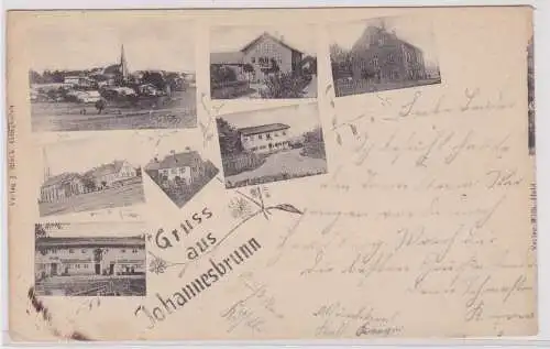 900272 AK Gruss aus Johannesbrunn - Ortsansichten 1902