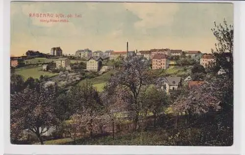 907082 Ak Rabenau bei Dresden Das Hotel König-Albert-Höhe 1910