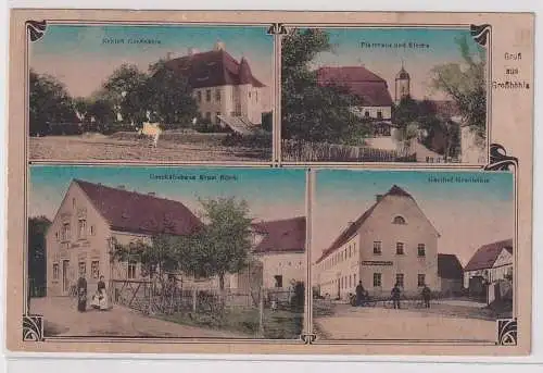 900371 Mehrbild Ak Gruß aus Großböhla, Gasthof usw. 1919