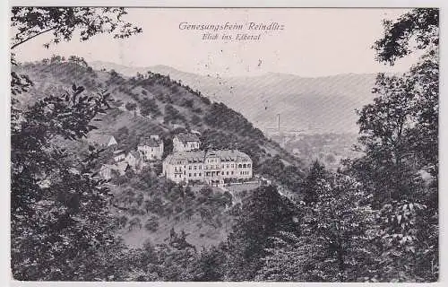 907192 Ak Genesungsheim Reindlitz Ryjice Blick ins Elbetal 1920