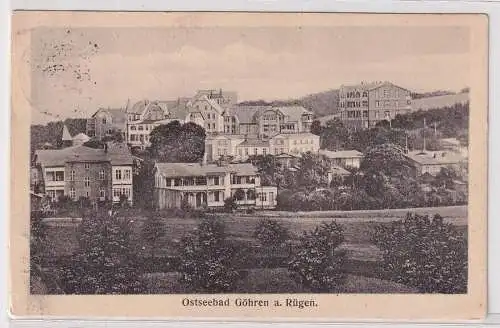 49346 Ak Ostseebad Göhren auf Rügen 1927