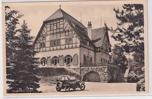 907688 Ak Lengenfeld im Vogtlandkreis Park Restaurant 1940