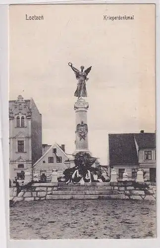 908342 Ak Loetzen Lötzen Giżycko Polen Kriegerdenkmal um 1914