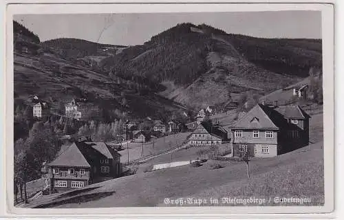 64599 Ak Groß-Aupa Velká Úpa im Riesengebirge Sudetengau 1943