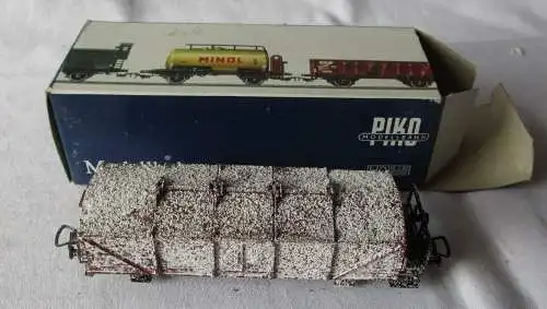 Modelleisenbahn Piko Klappdeckelwagen Kalkwagen Spur H0 ovp (167854)