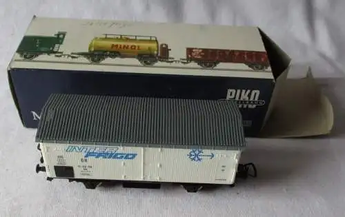 Modelleisenbahn Piko Güterwagen Kühlwagen Interfrigo DR Spur H0 ovp (167653)