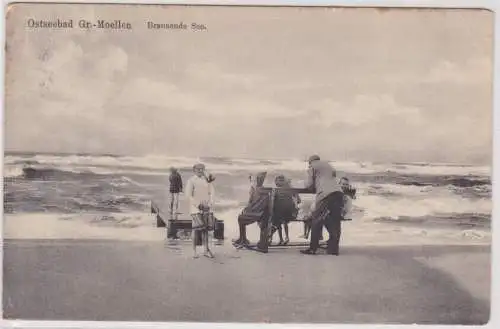 42832 Ak Ostseebad Gr Moellen Großmöllen Mielno Polen  1912