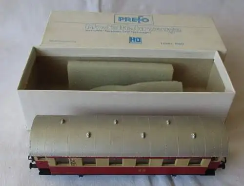 Modelleisenbahn PIKO Personenwagen  bordeaux beige DR Spur H0 OVP (167879)