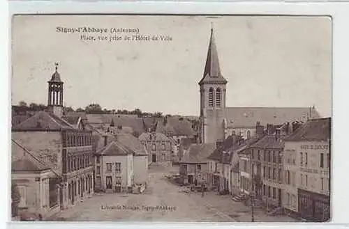 45381 Feldpost Ak Signy-L´Abbaye (Ardennes) 1915