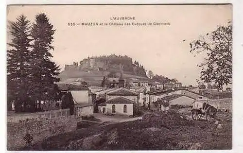 45687 Ak Mauzun L`Auvergne France um 1915