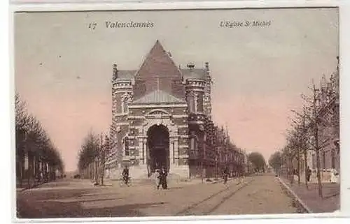 45563 Ak Valensiennes France L´Eglise St. Michel 1906