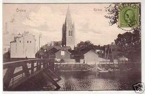 29342 Ak Örebro Schweden Kyrkan 1909