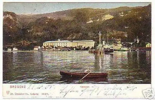 02546 Ak Schweiz Bregenz Kasernen 1905