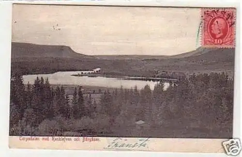 33239 Ak Torpsdalen med Ranklefven och Bärgäsen um 1910