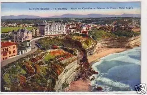 31024 Ak Biarritz la Cote Basque um 1920