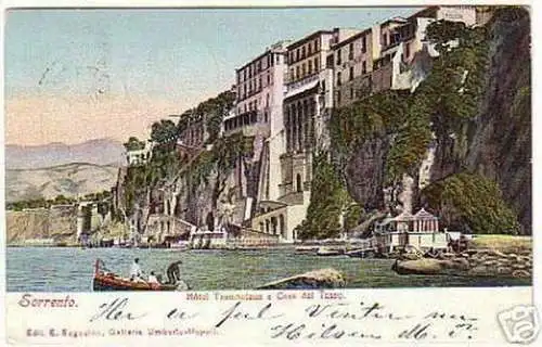 07093 Ak Sorrento Italien Hotel Tramontano 1904