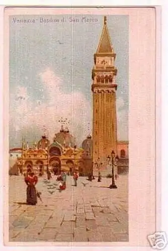 00404 Ak Italien Venezia Basilica di San Marco um 1900