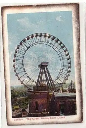 34378 Ak London The Great Wheel Earls Court um 1910