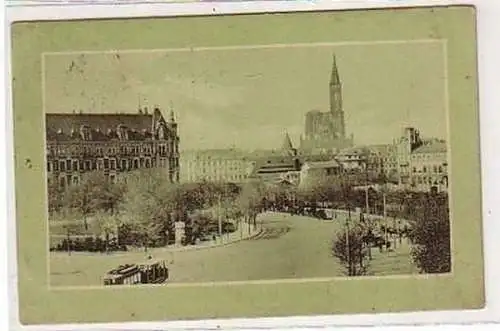 09170 Ak Strassburg i.E. Blick vom Brantplatz 1911