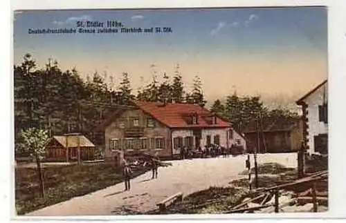 36630 Feldpost Ak St. Didier Höhe im Elsass 1916