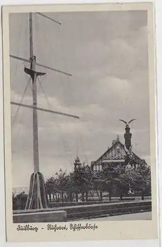 41760 Ak Duisburg Ruhrort Schifferbörse 1940