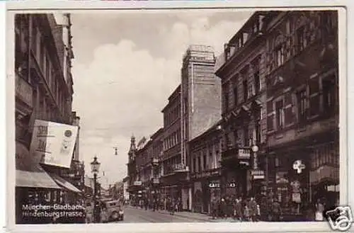 25398 Ak Mönchengladbach Hindenburgstrasse 1935