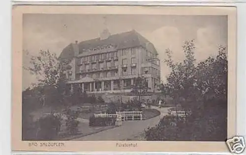 05982 Feldpost-Ak Bad Salzuflen Fürstenhof 1916