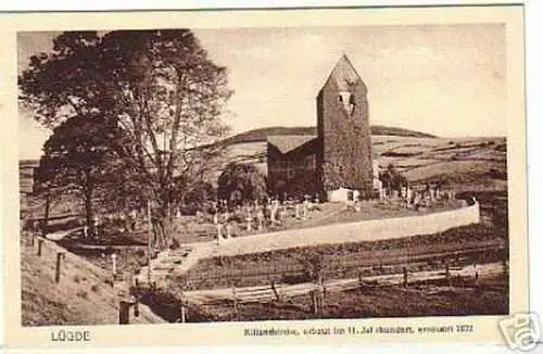 05987 Ak Lüdge Kilianskirche erbaut im 11. Jahrhundert