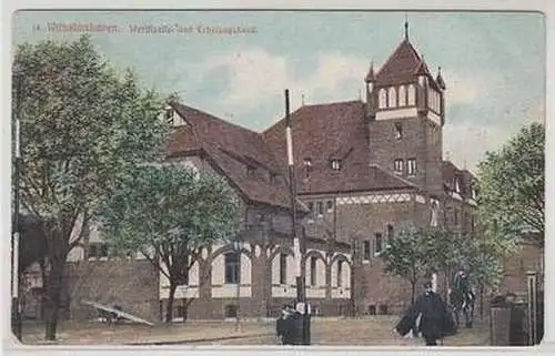 50406 Ak Wilhelmshaven Werftspeise- und Erholungshaus um 1915