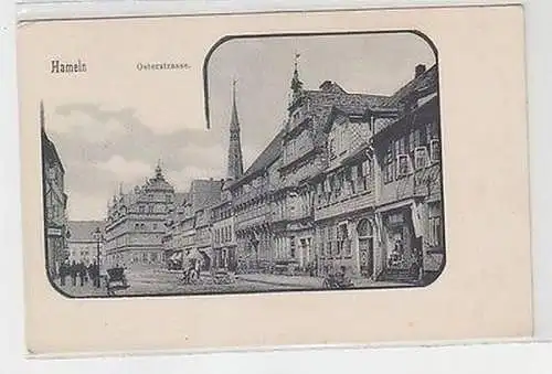 00584 Ak Hameln Osterstrasse um 1900