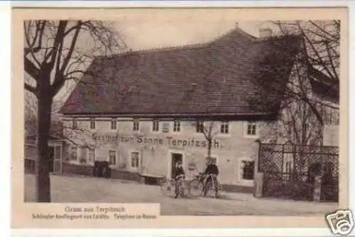 33979 Ak Gruß aus Terpitzsch Gasthof zur Sonne um 1910