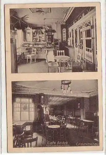 35229 Mehrbild Ak Crimmitschau Café Andrä 1916