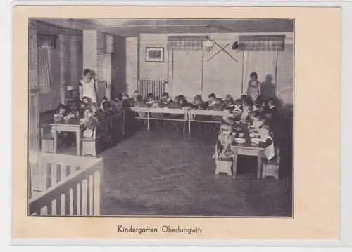 87966 Ak Oberlungwitz Kindergarten um 1940