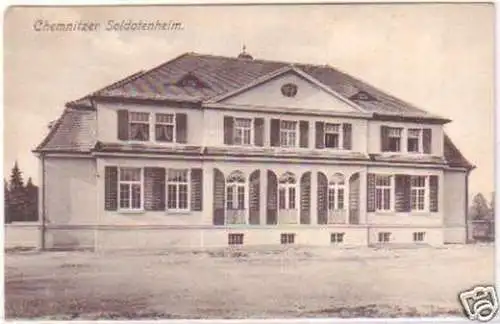 26806 Ak Chemnitzer Soldatenheim um 1915