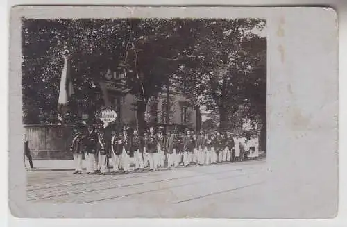 69286 Foto Ak Turnverein Rabenau 1860 in der Parkstrasse um 1910