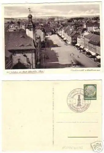 04831 Ganzsachen Ak 600 Jahrfeier Schmölln 1938