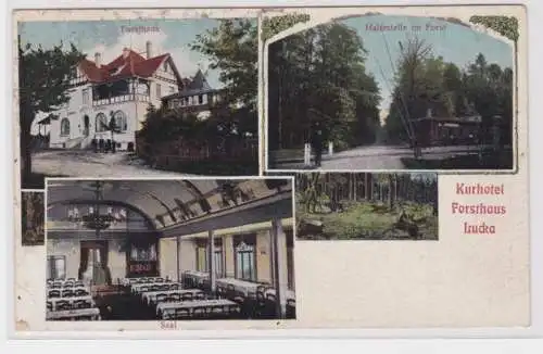 95847 Mehrbild Ak Kurhotel Forsthaus Lucka 1915