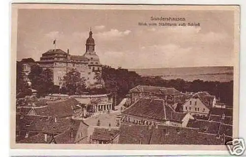 29042 Ak Sondershausen Blick vom Stadtturm um 1930