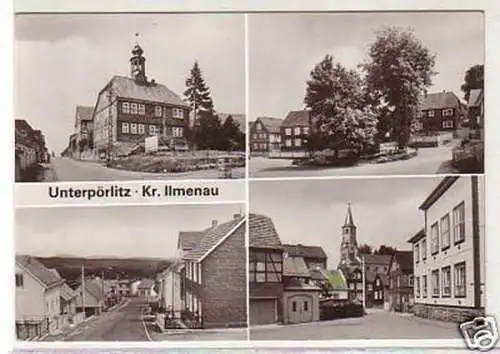 30133 Mehrbild Ak Unterpörlitz Kreis Ilmenau 1984