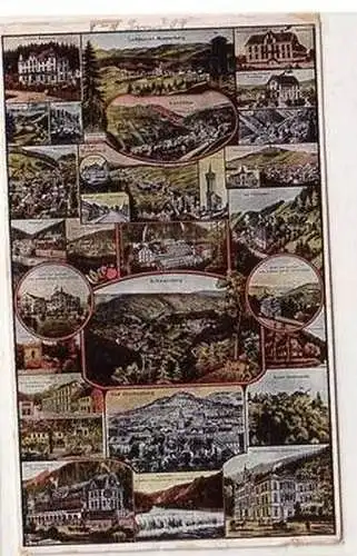 17169 Mehrbild Ak Schwarzburg in Thüringen und Umgebung um 1920